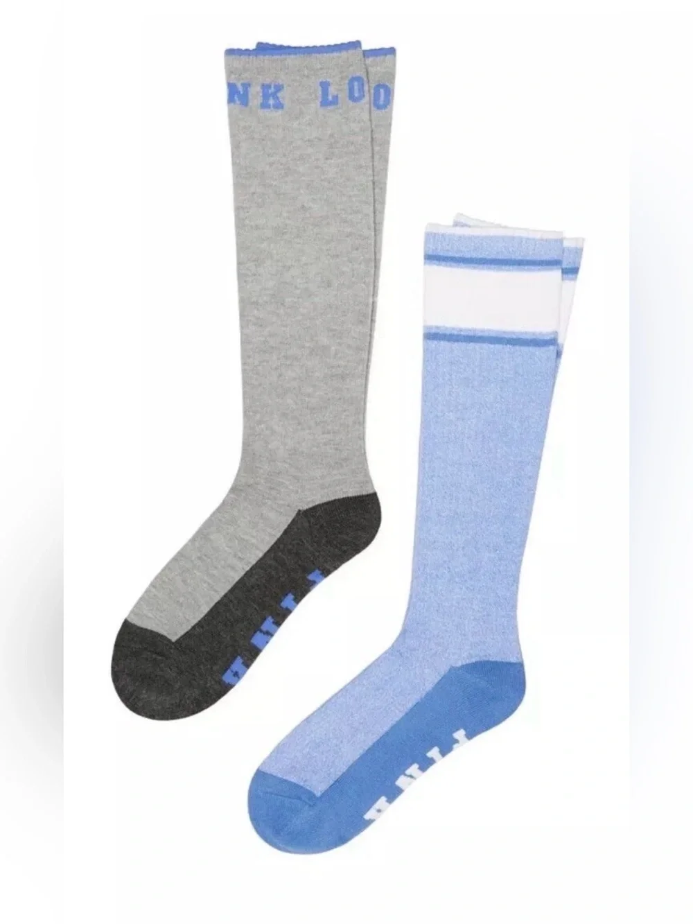 Victoria's Secret PINK Crew Socks Tube 2 Pack
